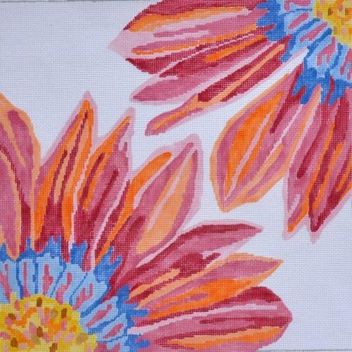 Morning Glow Daisy Painted Canvas Jean Smith  - 1