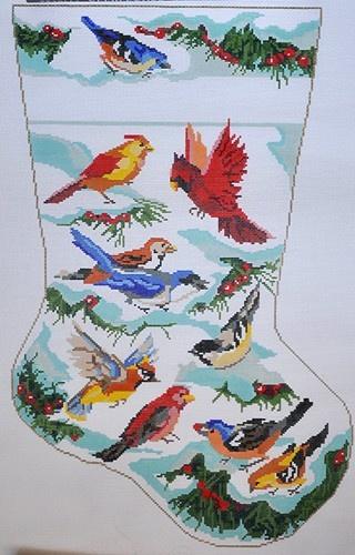 Morning Meeting Painted Canvas CBK Needlepoint Collections  - 1