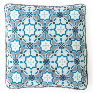 Morocco Blue Needlepoint Kit Kits Needlepoint To Go 
