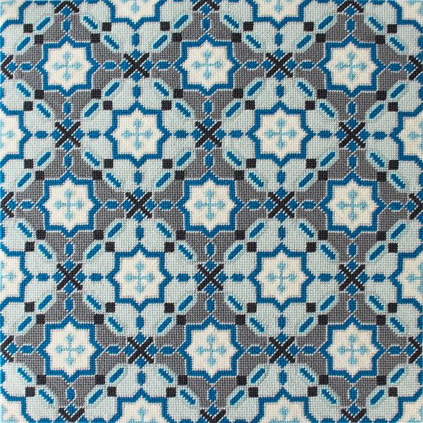 Morocco Blue Needlepoint Kit Kits Needlepoint To Go 
