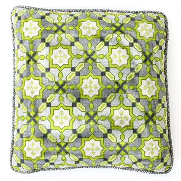 Morocco Green Needlepoint Kit Kits Needlepoint To Go 
