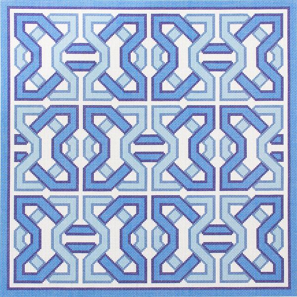 Mosaic Printed Canvas Needlepoint To Go 
