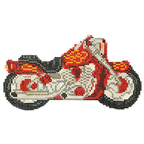 Motorcycle Painted Canvas Petite Sweets  - 1