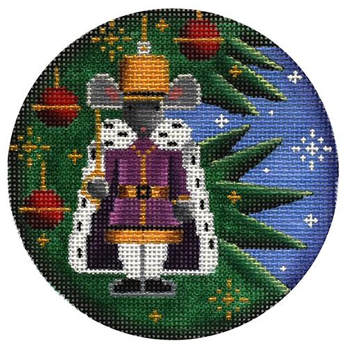 Mouse King Painted Canvas Rebecca Wood Designs  - 1