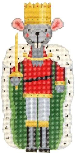 Mouse King Painted Canvas Susan Roberts Needlepoint Designs, Inc. 
