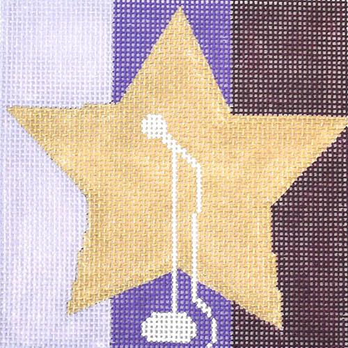 Movie Coaster   A Star is Born Painted Canvas Melissa Prince Designs  - 1