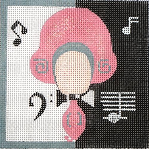 Movie Coaster   Amadeus Painted Canvas Melissa Prince Designs  - 1