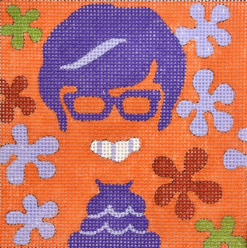 Movie Coaster   Austin Powers Painted Canvas Melissa Prince Designs  - 1