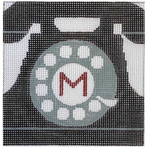 Movie Coaster   Dial M for Murder Painted Canvas Melissa Prince Designs  - 1
