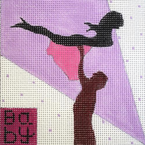 Movie Coaster   Dirty Dancing Painted Canvas Melissa Prince Designs  - 1