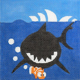Movie Coaster   Finding Nemo Painted Canvas Melissa Prince Designs 
