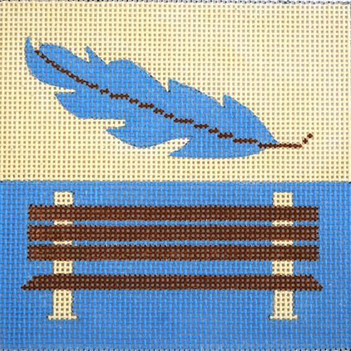 Movie Coaster   Forest Gump Painted Canvas Melissa Prince Designs  - 1