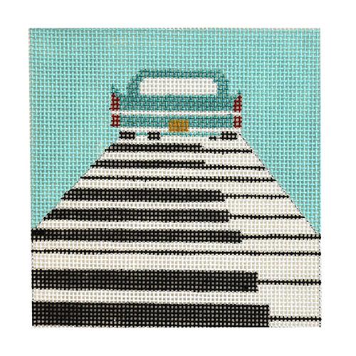 Movie Coaster   Green Book Painted Canvas Melissa Prince Designs  - 1