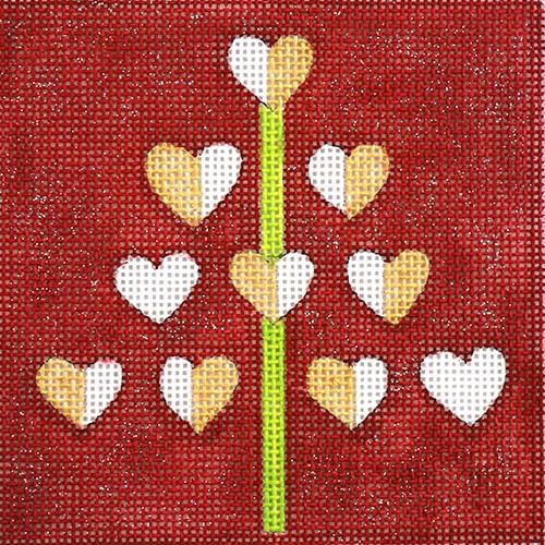 Movie Coaster   Love Actually Painted Canvas Melissa Prince Designs 
