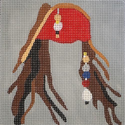 Movie Coaster   Pirates of the Caribbean Painted Canvas Melissa Prince Designs  - 1