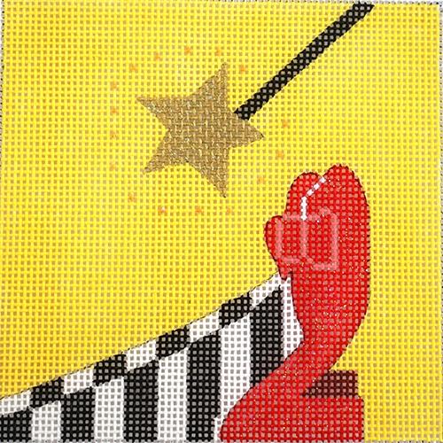 Movie Coaster   The Wizard of Oz Painted Canvas Melissa Prince Designs  - 1