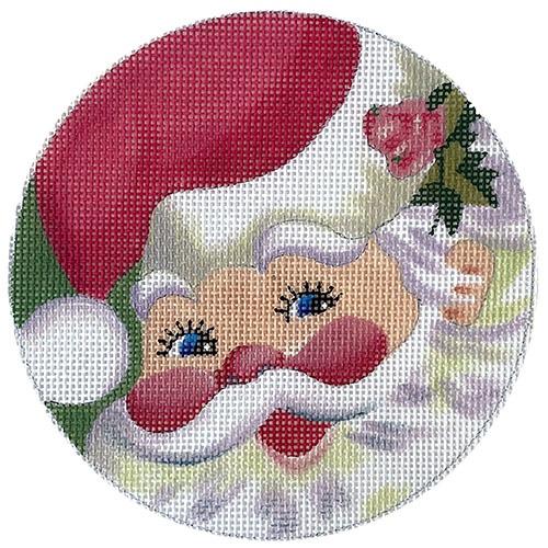 Mr Claus Trad Painted Canvas All About Stitching/The Collection Design 