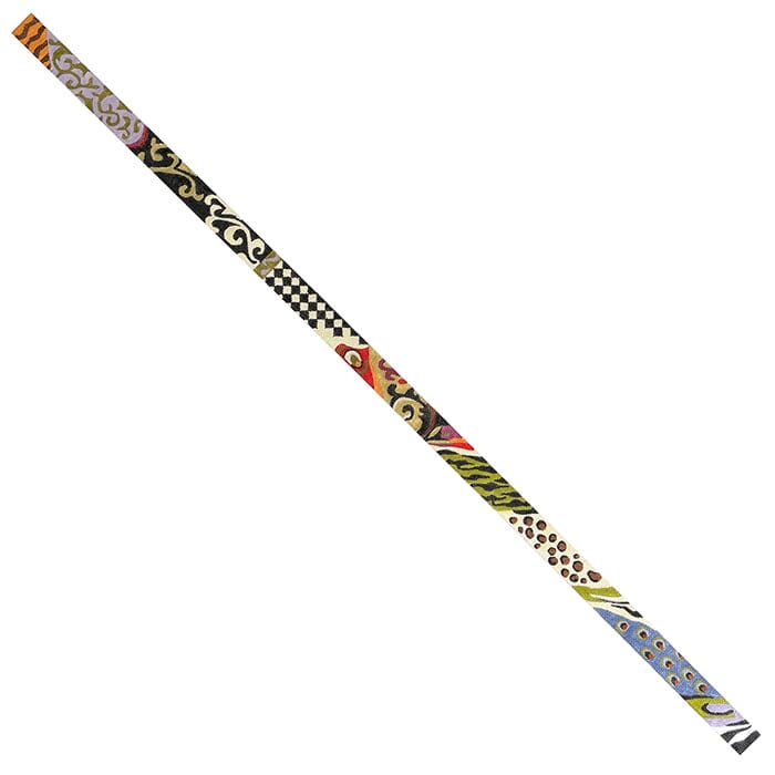 Multi Animal Print/Harlequin Belt Painted Canvas Colors of Praise  - 1