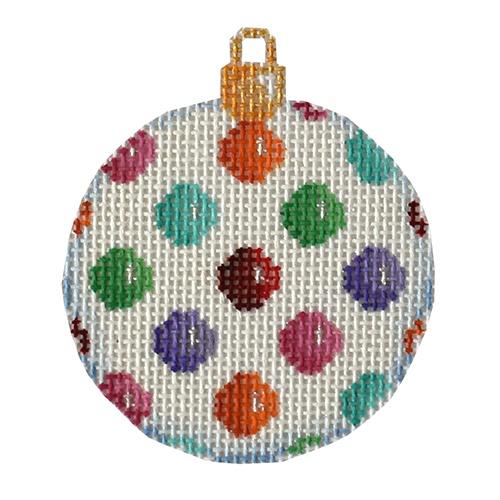 Multi Coin Dot Mini Ball Painted Canvas Associated Talents  - 1