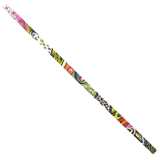 Multi Color Leopard/Swirls Belt Painted Canvas Colors of Praise 