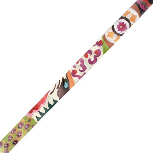 Multi Leopard/Swirls/Stars Belt Painted Canvas Colors of Praise  - 1