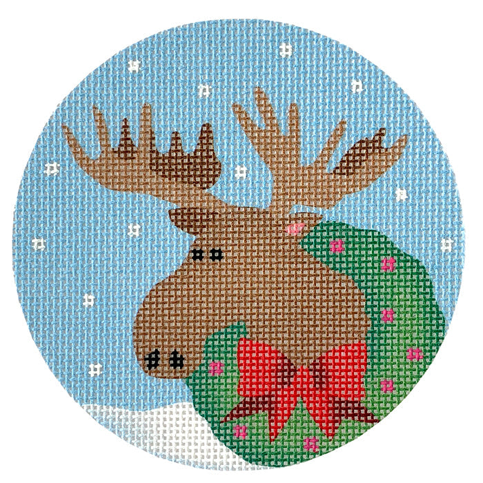 Murray the Moose Printed Canvas Pepperberry Designs 
