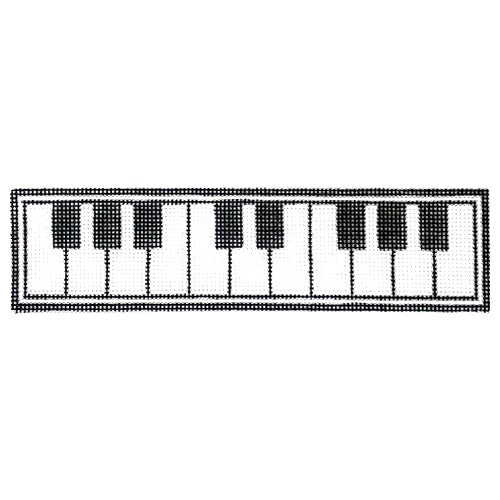 Music Bookmark Painted Canvas Whimsy & Grace - 1