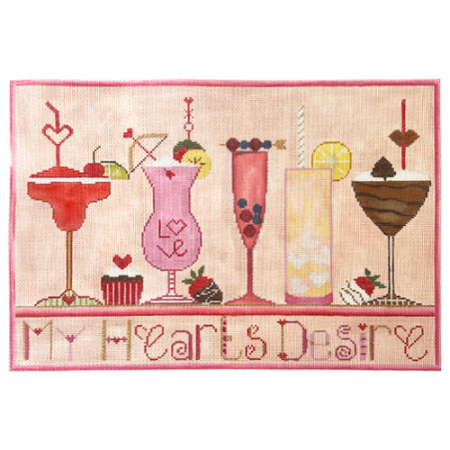 My Hearts Desire Painted Canvas Sew Much Fun  - 1