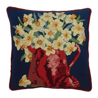 Narcissi Pot Needlepoint Kit Kits Elizabeth Bradley Design 
