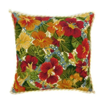 Nasturtium Needlepoint Kit Kits Elizabeth Bradley Design 