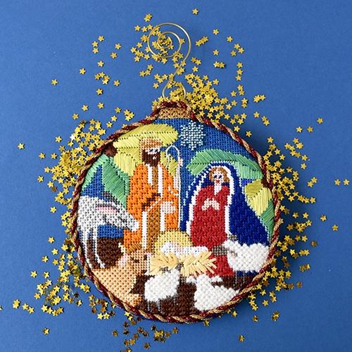 Nativity Ornament Kit & Online Class Online Classes Kirk & Bradley 