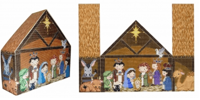 Nativity Painted Canvas CBK Needlepoint Collections 