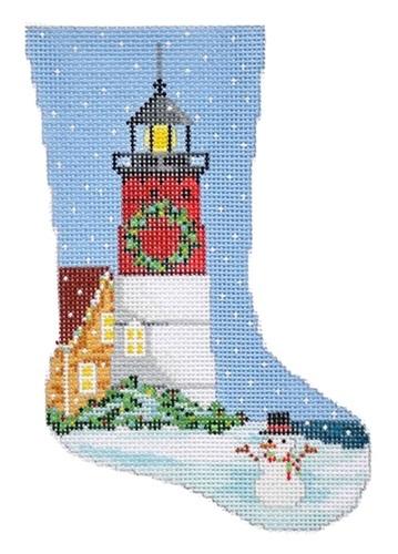 Nauset Lighthouse Painted Canvas CBK Needlepoint Collections 