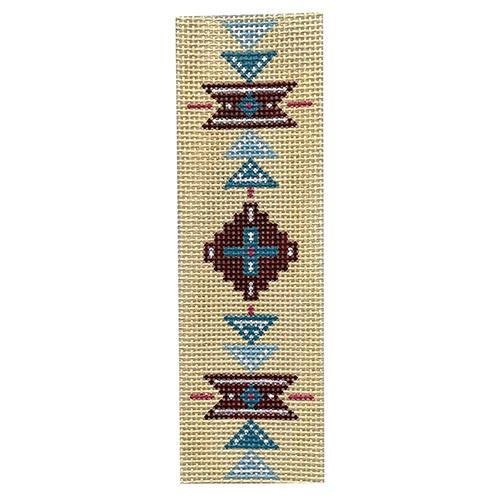 Navajo Bookmark Painted Canvas Hello Tess  - 1