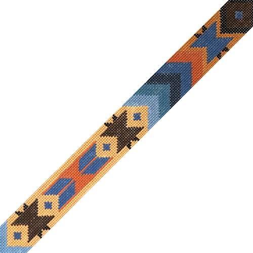 Navajo Patchwork on 18 Painted Canvas The Meredith Collection 