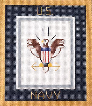 Navy Painted Canvas Lee's Needle Art Inc. 
