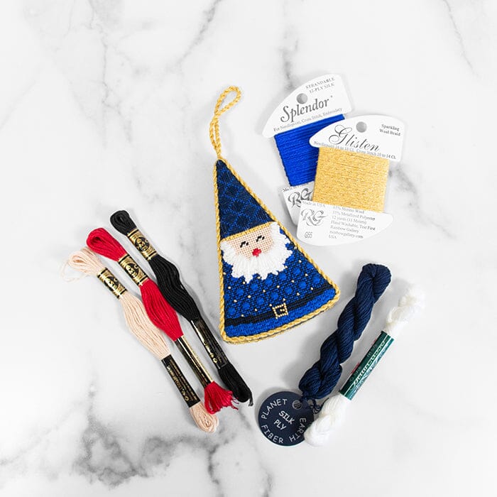 Navy Santa Cone Kit & Online Class Online Classes Kirk & Bradley 
