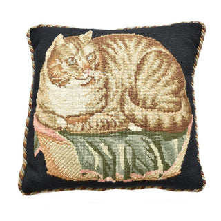 Needlepoint Kit Contented Cat Kits Elizabeth Bradley Design 
