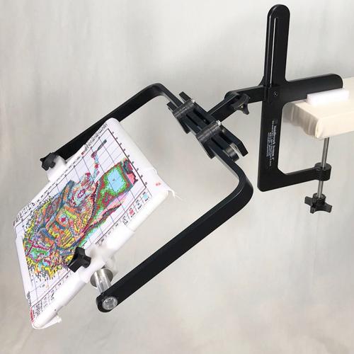 Floor Stand with Stretcher Bar Clamp Needlework System 4 Complete with  Clamp [] - $305.00 : 3 Stitches, Your One Stop Shop!
