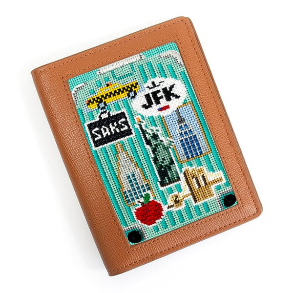 New York Globe Trotter Kit | Needlepoint To Go – Needlepoint.Com
