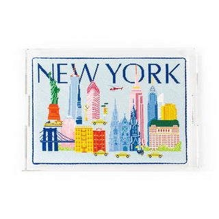 New York Travel Pillow Kit Kits Needlepoint To Go 
