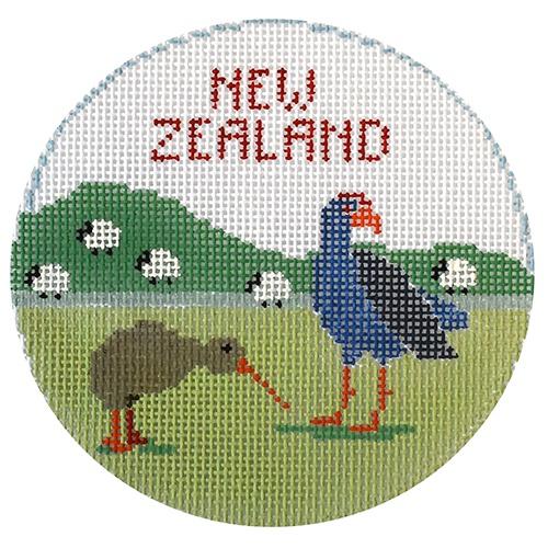 New Zealand Painted Canvas Kathy Schenkel Designs  - 1