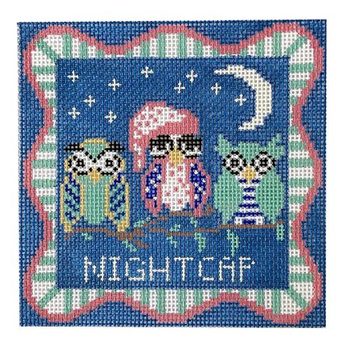 Nightcap Painted Canvas Tina Griffin Designs  - 1