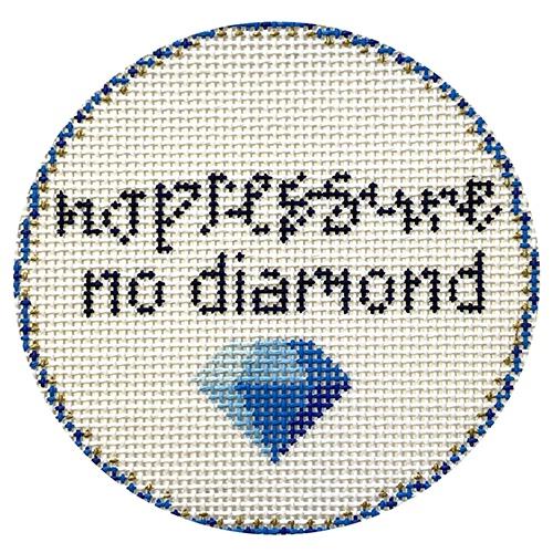 No Pressure Painted Canvas KCN Designers  - 1