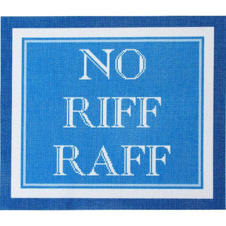 No Riff Raff Kit Kits Needlepoint To Go 
