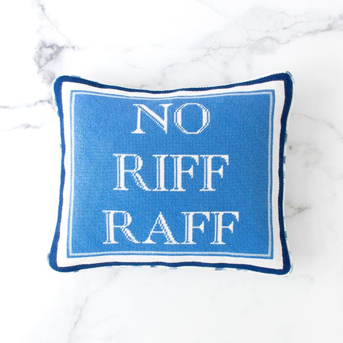 No Riff Raff Kit | Needlepoint To Go – Needlepoint.Com