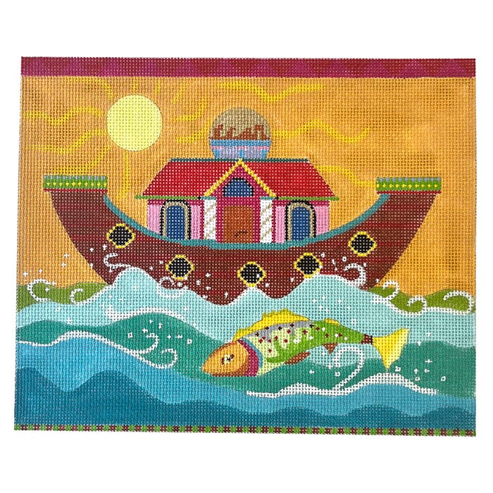 Noah's Ark Lee Painted Canvas Colors of Praise  - 1