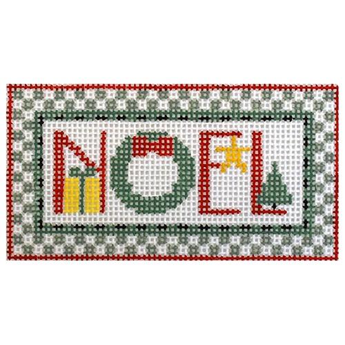 Noel Painted Canvas Kathy Schenkel Designs 
