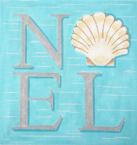 Noel Shell Painted Canvas Pepperberry Designs 