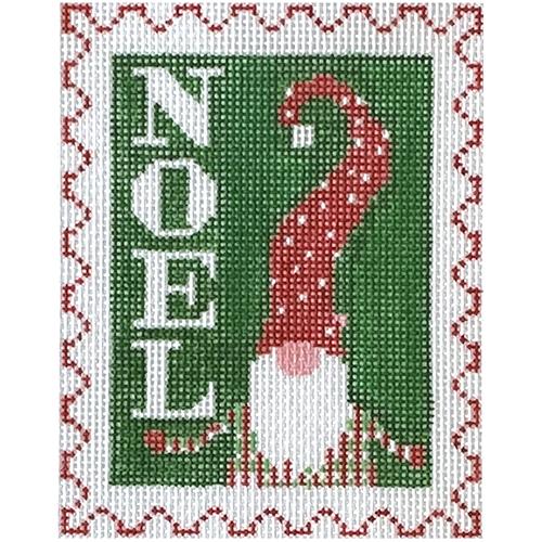 Noel Stamp Painted Canvas Wipstitch Needleworks  - 1